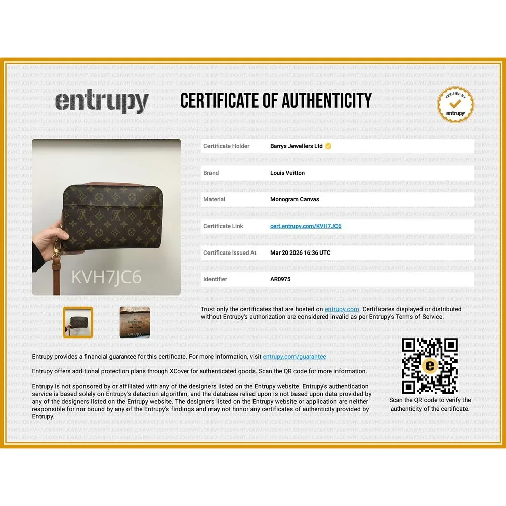 Monogram Orsay Clutch